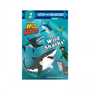 Step into Reading 2 : Wild Kratts : Wild Sharks! (Paperback)