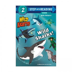 Step into Reading 2 : Wild Kratts : Wild Sharks! (Paperback)