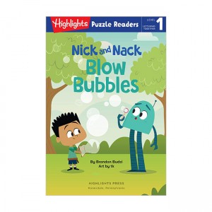 Highlights Puzzle Readers : Nick and Nack Blow Bubbles (Paperback)