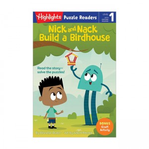 Highlights Puzzle Readers : Nick and Nack Build a Birdhouse (Paperback)