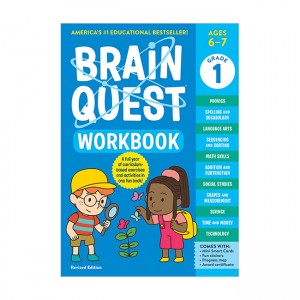 Brain Quest Workbook : 1st Grade Revised Edition, Ages 6-7