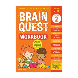 Brain Quest Workbook : 2nd Grade Revised Edition , Ages 7-8
