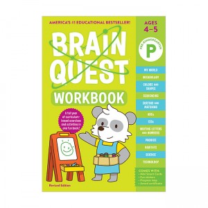 Brain Quest Workbook : Pre-K Revised Edition, Ages 4-5