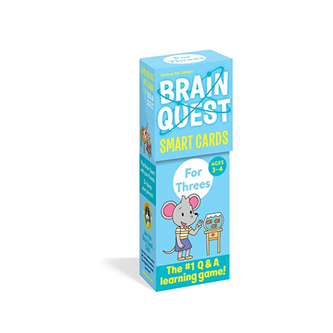 Brain Quest For Threes Smart Cards (Revised 5th Edition)(Educational Cards, ̱)