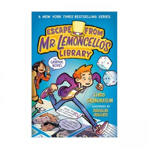 [모닝캄 2015-16 위너] 레몬첼로 도서관 #01 : Escape from Mr. Lemoncello's Library( The Graphic Novel)(Paperback, 미국판)