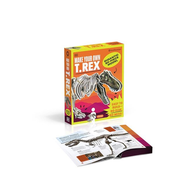 Make Your Own T. Rex: Easy to Build - No Glue, No Mess! 