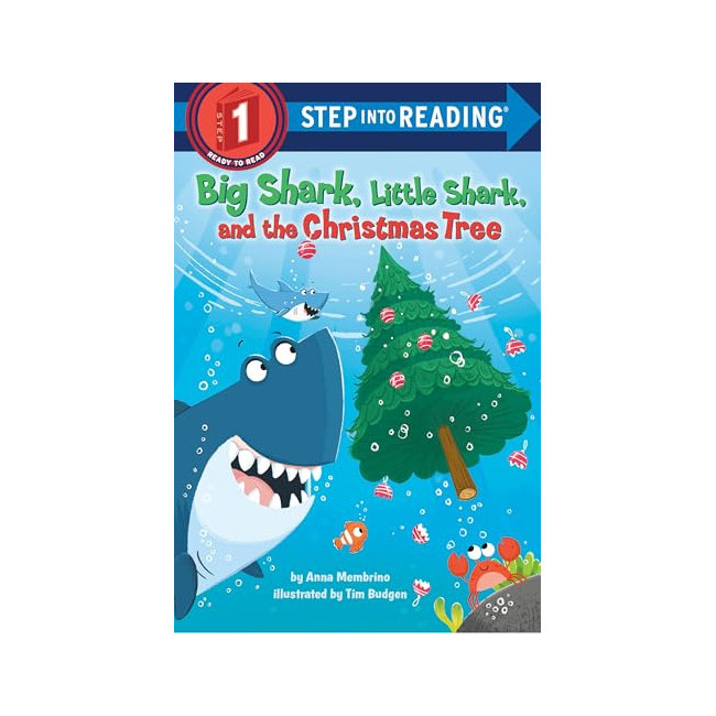 Step Into Reading 1�ܰ� : Big Shark, Little Shark, and the Christmas Tree 