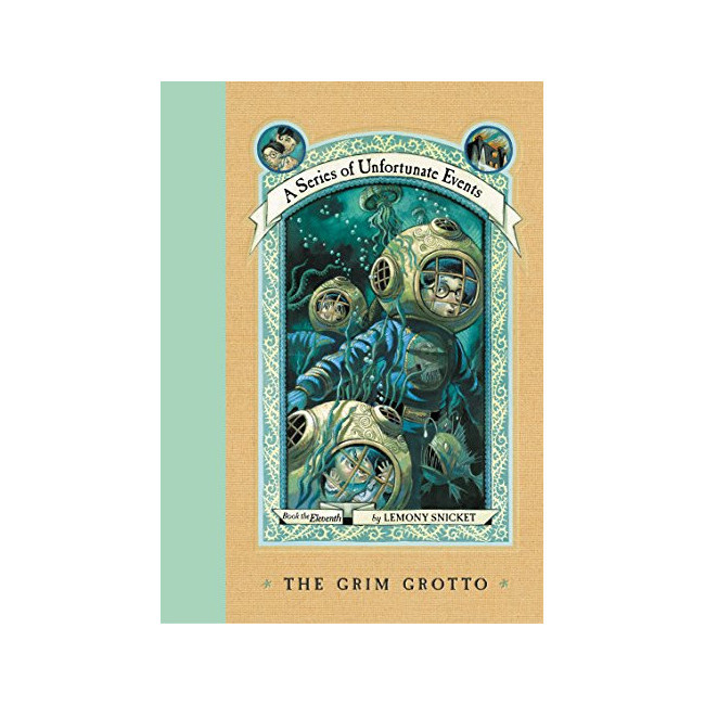 A Series of Unfortunate Events #11 : The Grim Grotto (Deckle Edge )