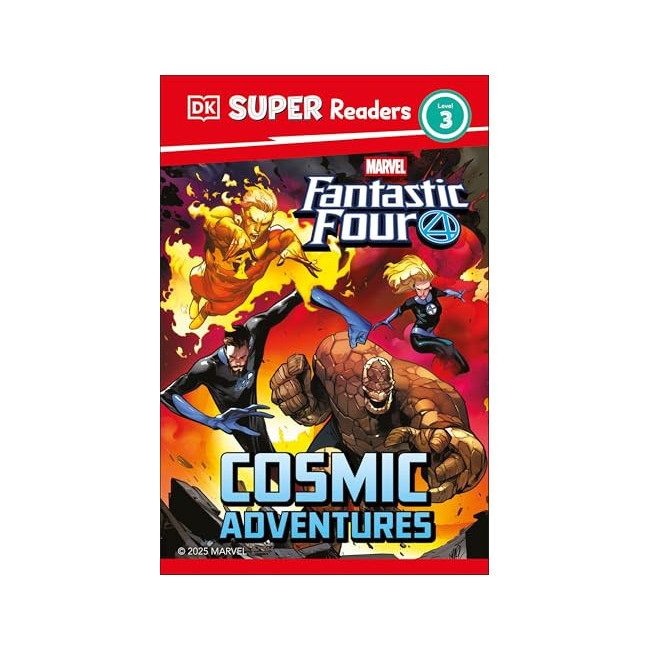 DK Super Readers 3 : Marvel Fantastic Four Cosmic Adventures