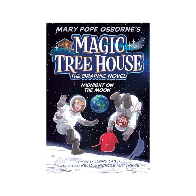Magic Tree House Graphic Novel #08 : Midnight on the Moon