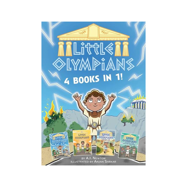 Little Olympians: 4 Books in 1! (A Chapter Book Series About Little Greek Gods)