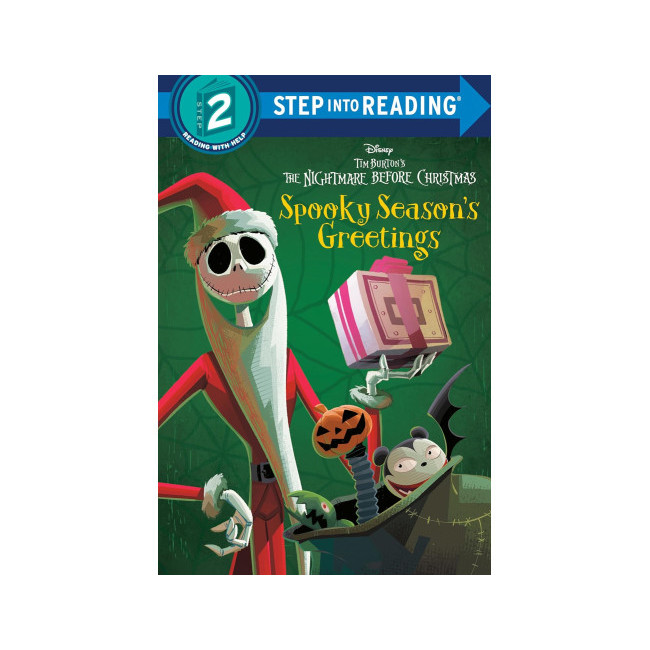 Step into Reading 2�ܰ� : Disney Tim Burton's The Nightmare Before Christmas : Spooky Season's Greetings